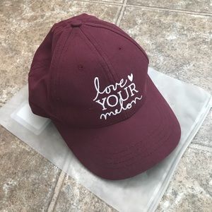 NWOT 🎉 Love Your Melon Logo Ball Cap with Pouch